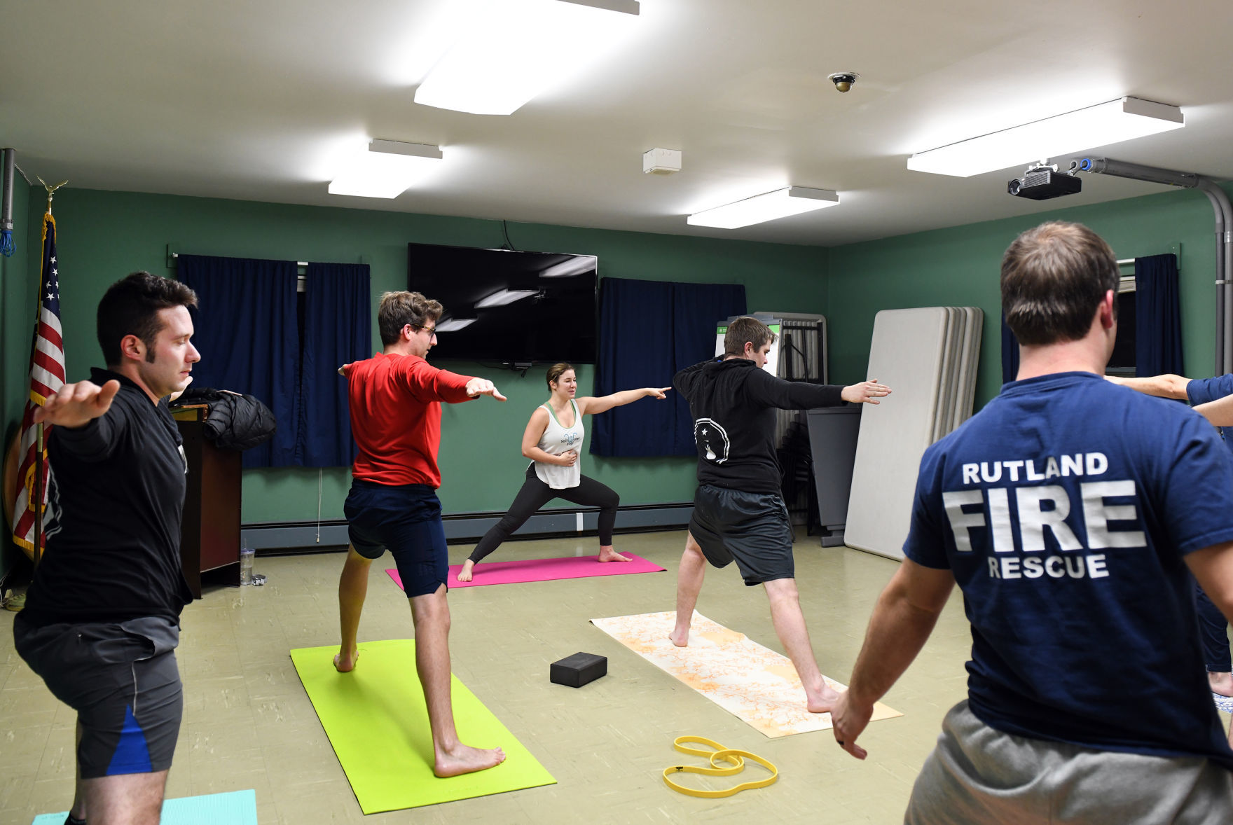 Firefighter Yoga